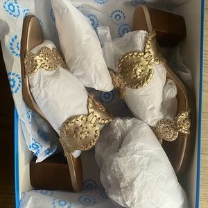 Jack Rogers Lauren Mid Heel BRAND NEW FROM BOX